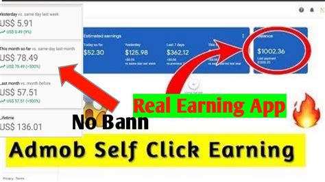 Admob New Self Click Trick Self Click New Method Earn Per Month