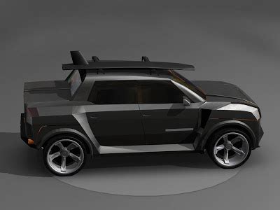 Lamborghini LM400 Concept: Proposition For LM 002 Successor | Carscoops