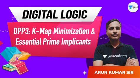 DPP K Map Minimization And Essential Prime Implicants 3 GATE ESE