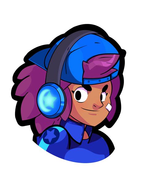 Star Shelly Portrait R Brawlstars