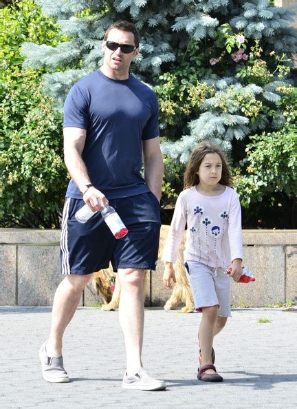 Hugh Jackman and His Kids Spend Father's Day at the Park - Hugh Jackman ...