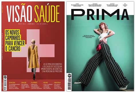 Revistas Visão e Prima novas direcções editoriais Clube Português