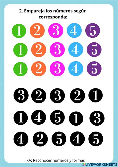 Los Numeros 2216289 Karok12 Live Worksheets