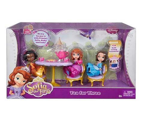 Buy Disney sofia the first sofia ruby and jade tea party playset purple ...