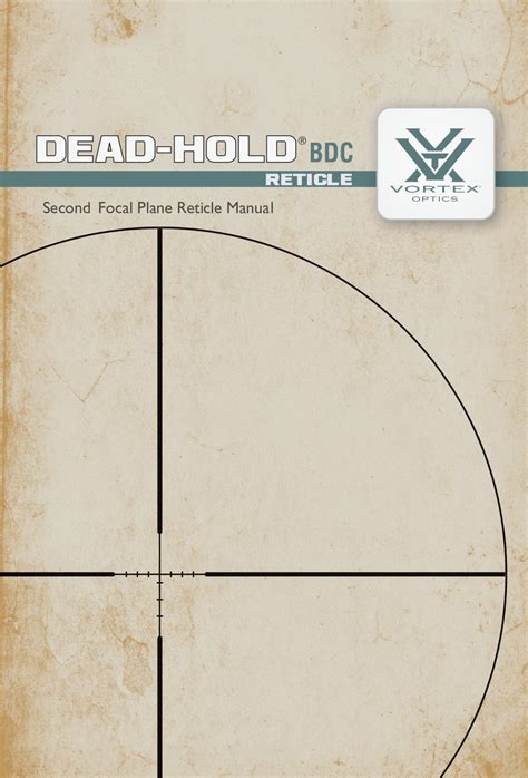 VORTEX DEAD-HOLD BDC Reticle Subtensions | Optics Trade