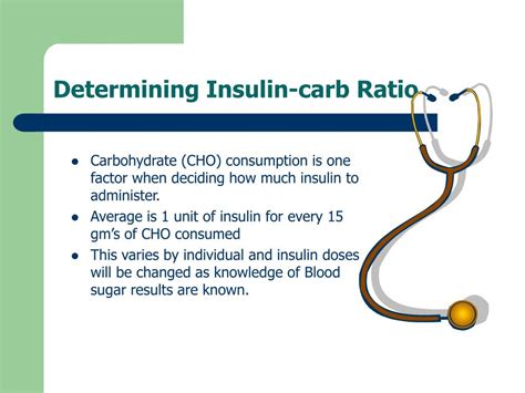 How To Calculate Insulin To Carb Ratio