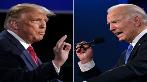 Joe Biden Stumbles In First Presidential Debate With Donald Trump Sets