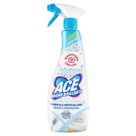 Ace Bagno Brillante Formula Anticalcare Senza Candeggina Ml Carrefour