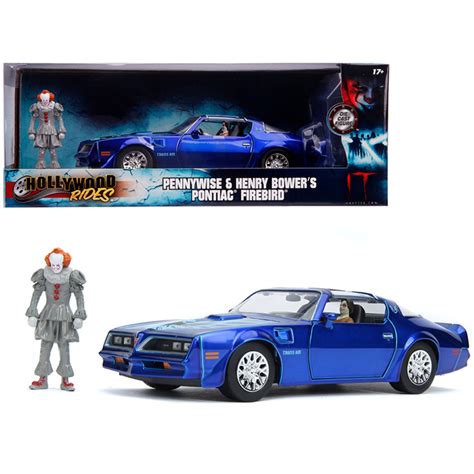 Jada Toys 31118 Henry Bowers Pontiac Firebird Trans With Pennywise