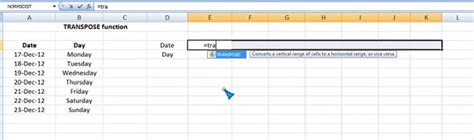 Convert Columns To Rows In Excel Transpose Rotate Data