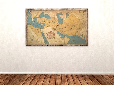 Map of Persian Empire Royal Road Map 550 B.C. Only 2 | Etsy