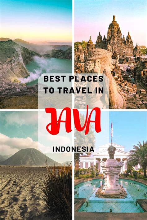 Best places to travel in java indonesia jakarta jogyakarta karimunjawa ...