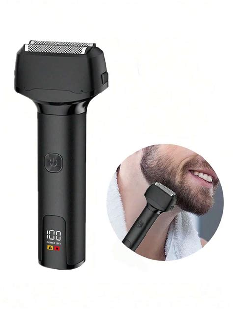 Barbeador masculino recarregável máquina de barbear para homens