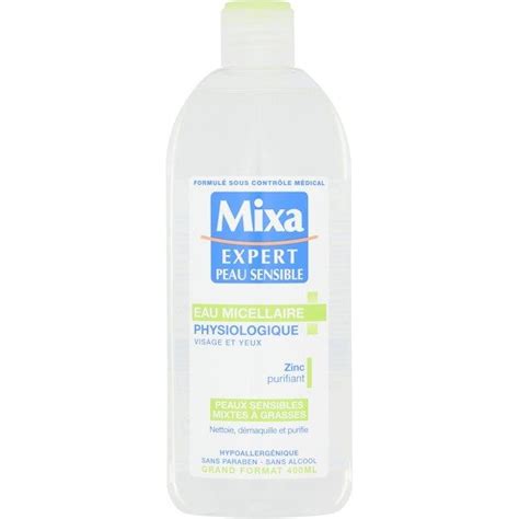 Eau Micellaire Physiologique Purifiante Ml De Mixa Expert Peau S