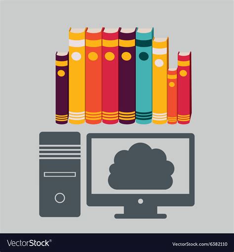 Online bookstore Royalty Free Vector Image - VectorStock