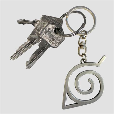 Hidden Leaf Village Symbol (Naruto Shippuden) Metal Keychain ...