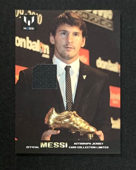 Yahoo オークション ICONS MESSI オフィシャルカード リオネル メッ