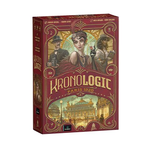 Kronologic Jogo - Jogo Kronologic : Paris 1920 - Bravo Jogos