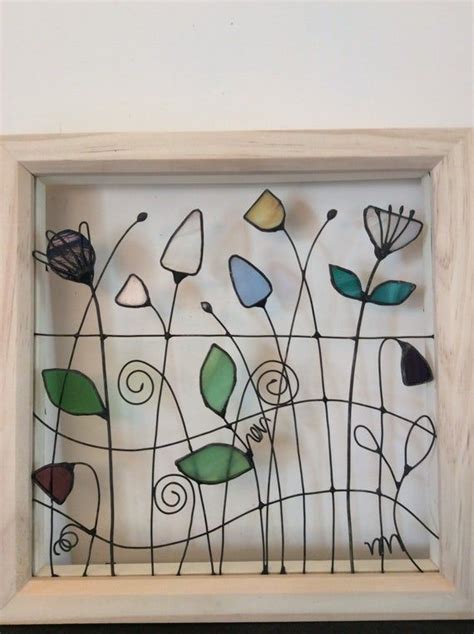 Wildflower Meadow Stained Glass Window Decoration