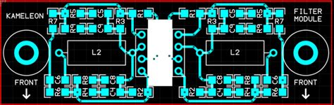 filter board layout diy audio heaven