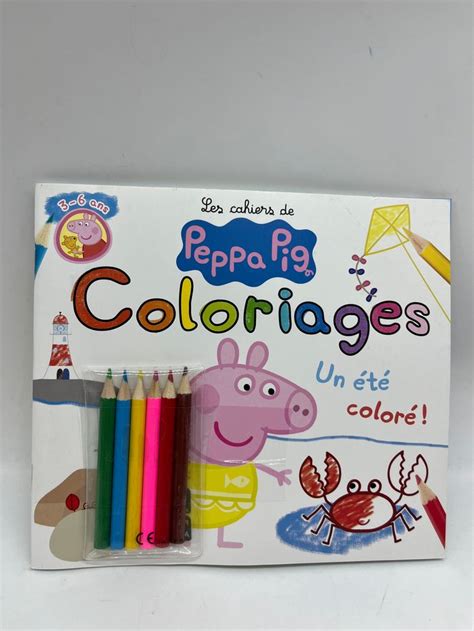 Livre Dactivit S Magazine Les Cahiers De Peppa Pig Coloriage Th Me Un