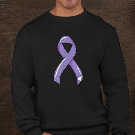 Cancer Awareness Ribbon Lavender Shirt Fantasywears