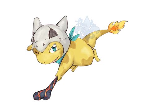 Cubone Charmander — Weasyl