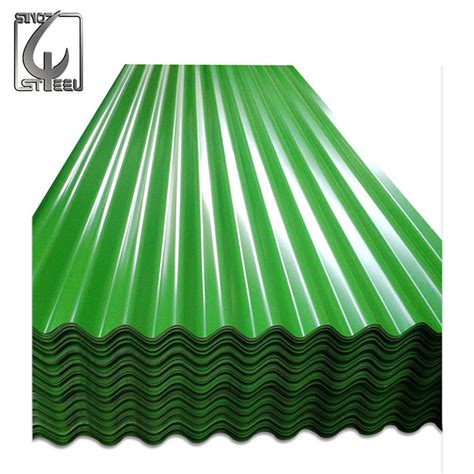 Galvanized Corrugated Metal Sheet Ral Color Coating Ppgi Roofing Sheet