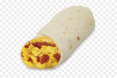 Taco Clip Breakfast - Breakfast Burrito Clip Art, HD Png Download - 716x541(#3025236) - PngFind