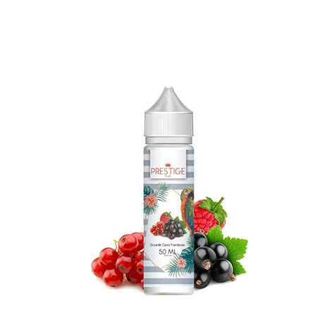 Groseille Cassis Framboise 50ml Prestige Fruits Lca Distribution