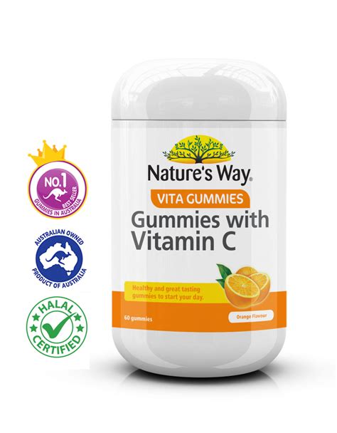 Nature’s Way VitaGummies With Vitamin C Gummies 60s - Natures Way