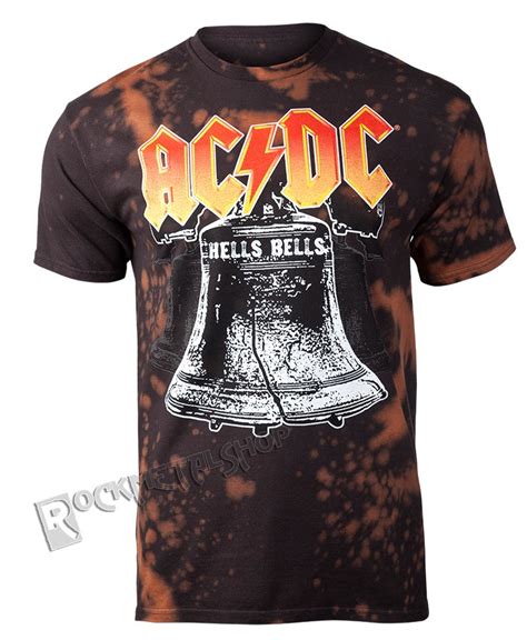 Koszulka Ac Dc Hells Bells Barwiona Sklep Rockmetalshop Pl