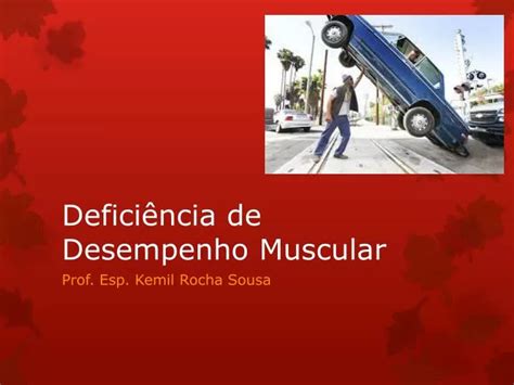 PPT Deficiência de Desempenho Muscular PowerPoint Presentation free