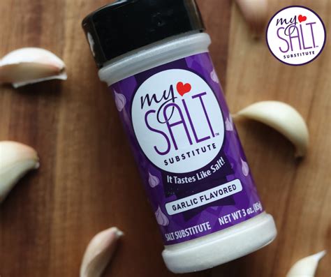 Mysalt Garlic Flavored Salt Substitute My Salt Substitute