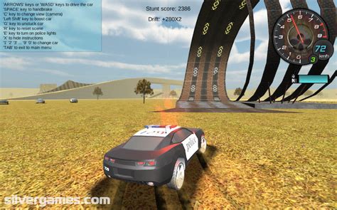 Polizeiauto Simulator Online Spielen Auf Silvergames 🕹️