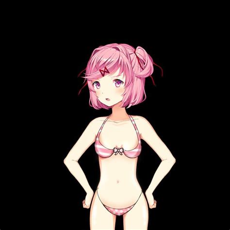 Natsuki In A Custom Bikini In 2022 Custom Bikinis Bikinis Tsundere