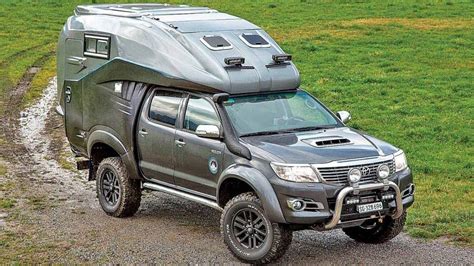 Weekend Casa Rodante O Motorhome Cuál Elegir Truck Camper Pickup Wohnmobil Toyota Hilux