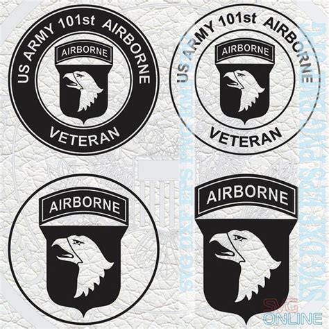 St Airborne Svg Dxf Png Clipart Vector Cricut Cut Cutting Etsy