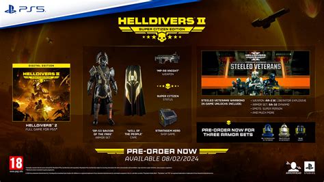 Helldivers 2 ya está disponible para reserva y estrena nuevo tráiler