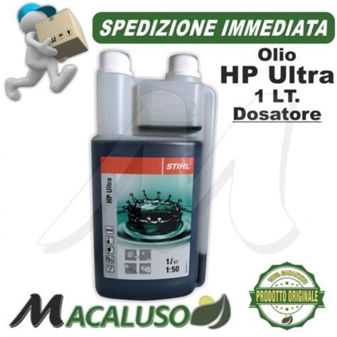 Olio Miscela Stihl HP Ultra Dosatore Da Litro Sintetico Motosega