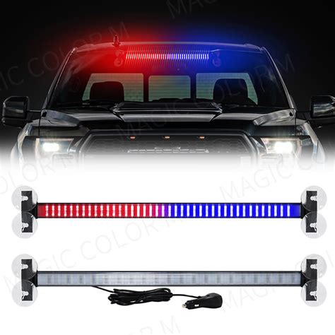 Led Strobe Politie Lichten Voor Auto Emergency Grill Waarschuwing Lamp