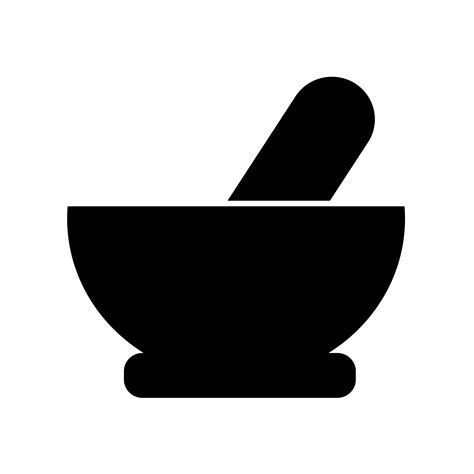 Mortar pestle icon vector illustration 581710 Vector Art at Vecteezy