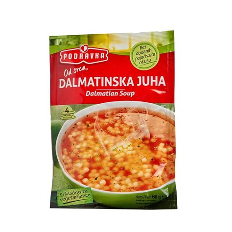 JUHA DALMATINSKA 60g PODRAVKA PPK Bjelovar