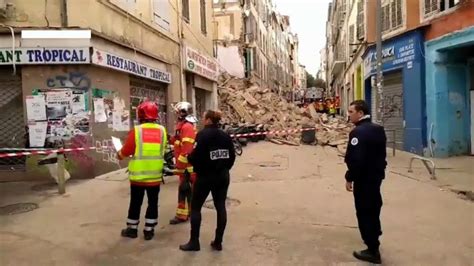 Deux immeubles s effondrent à Marseille Euronews