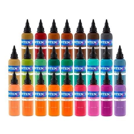 Color Set Intenze Tattoo Inks