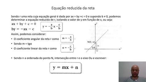 Equação Reduzida Da Reta Exercicios