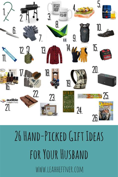 26 Hand-Picked Gift Ideas for Your Husband - Leah Heffner