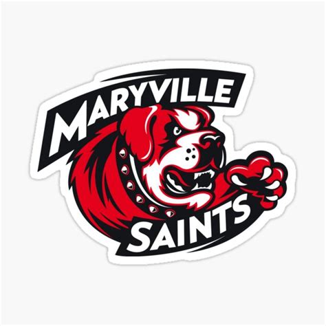 Maryville University Saints Sticker For Sale By Ushertaya Redbubble