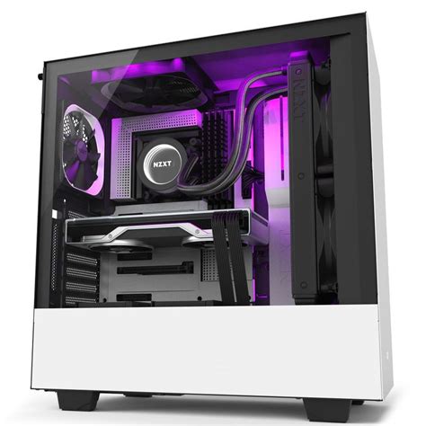 NZXT Computer Chassis H510 i White/Black CA-H510i-W1 | Buy Online in ...