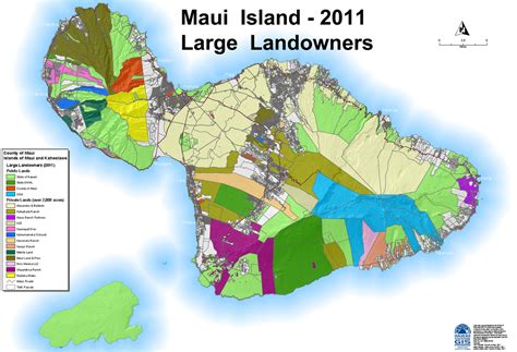 Maui County Map